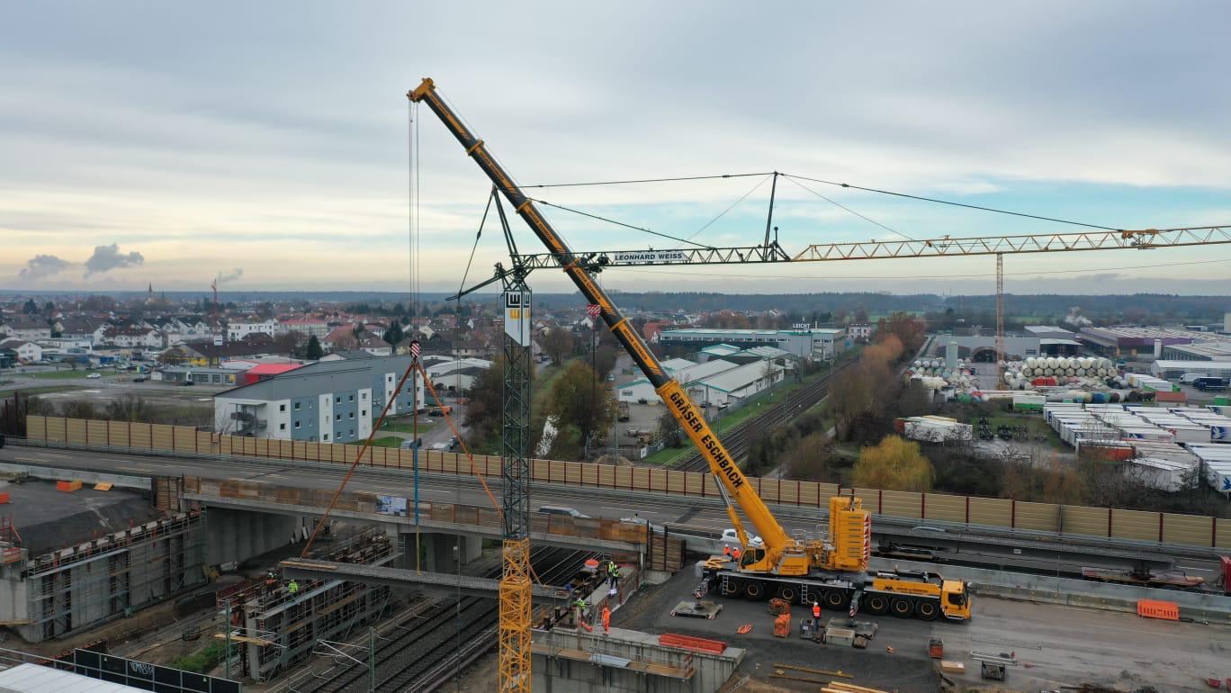 Read more about the article Autobahnbrücke A5 Höhe Bruchsal